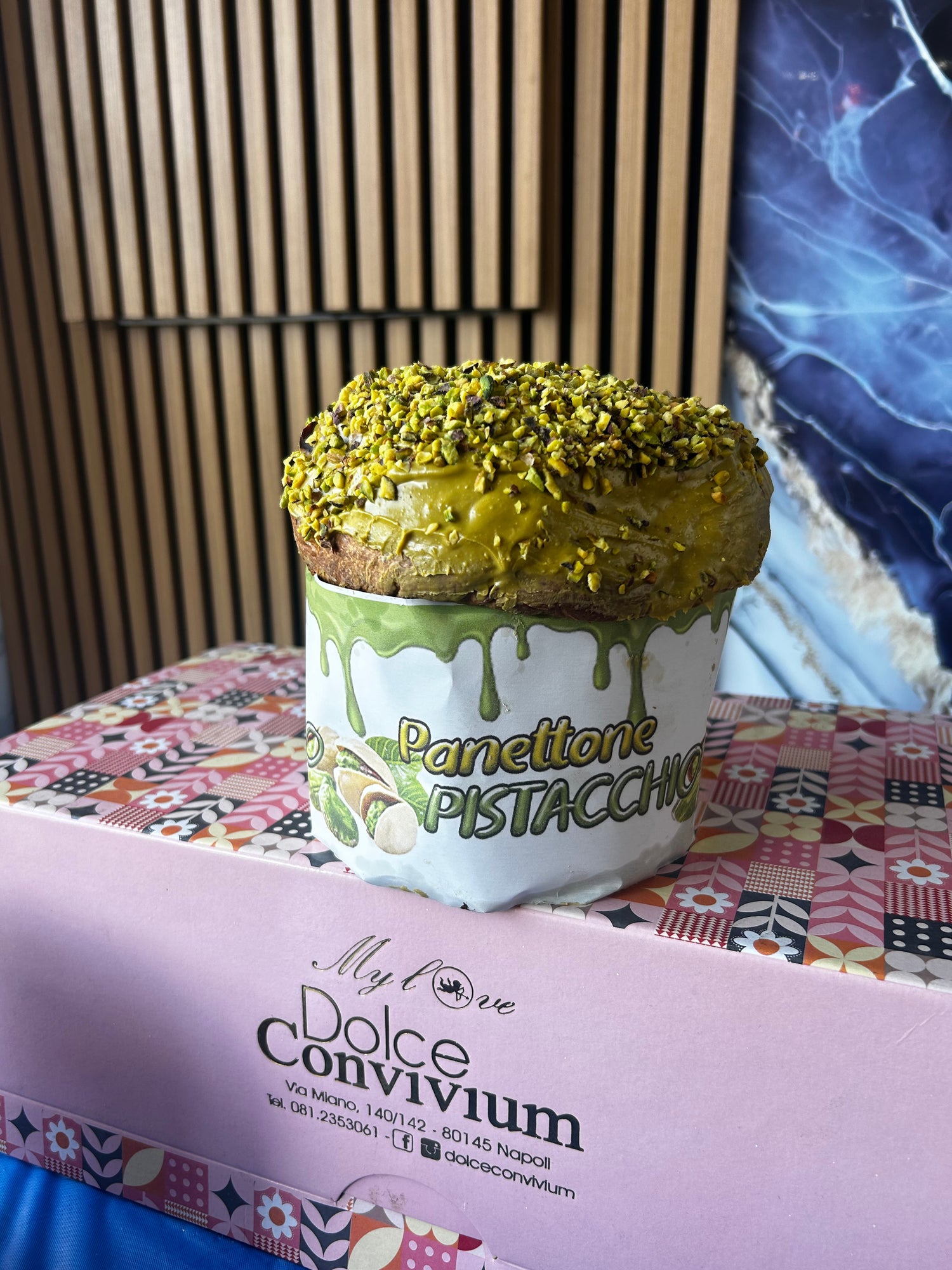 Panettoncino Pistacchio 🥜❤️