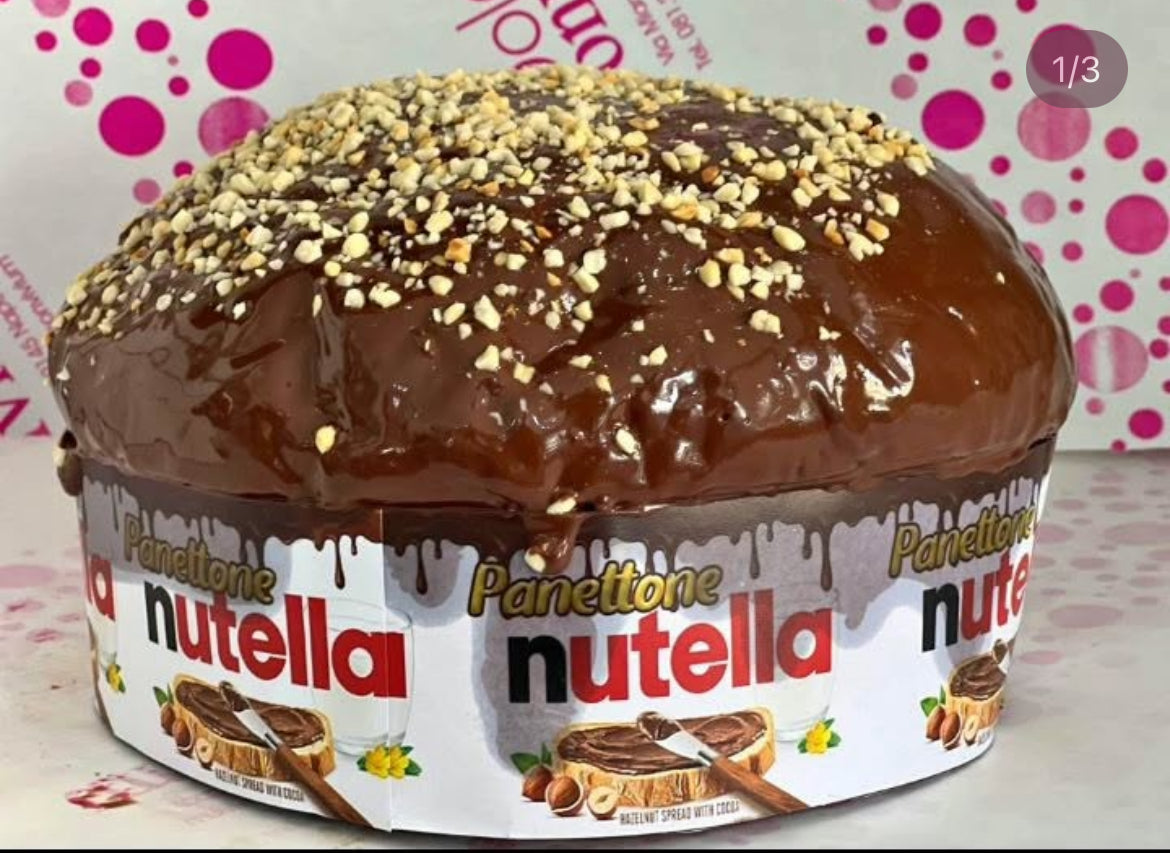 Panettone Nutella 😍🍫