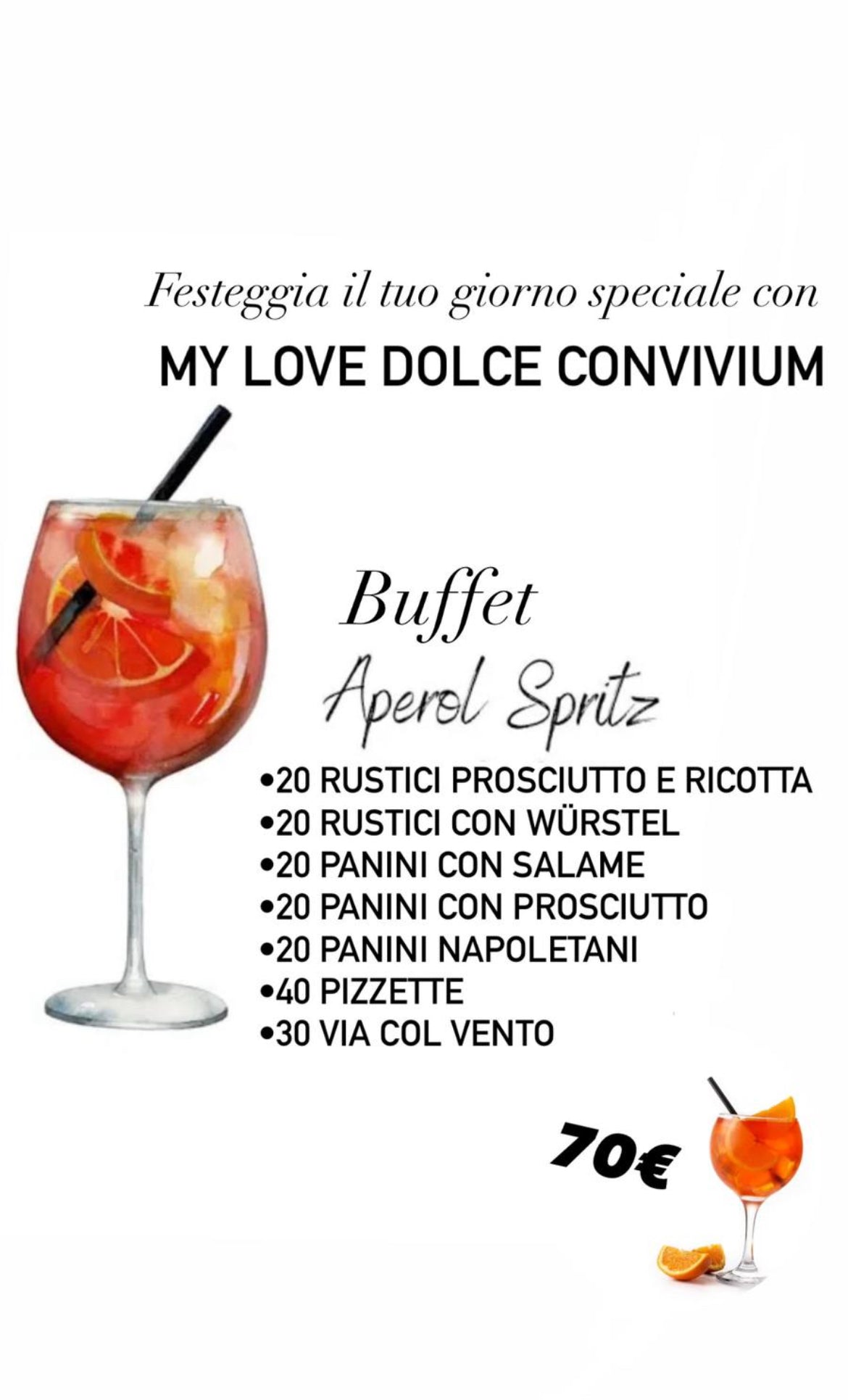 Buffet Aperol Spritz